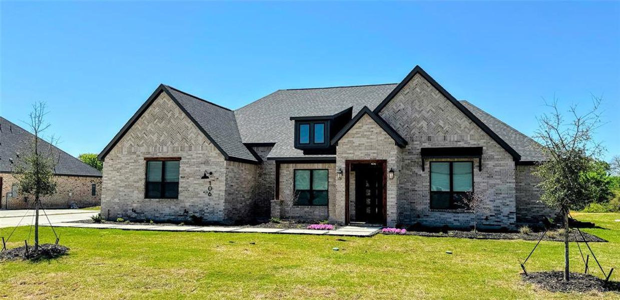 New construction Single-Family house 106 Blue Spruce Drive, Krugerville, TX 76227 - photo