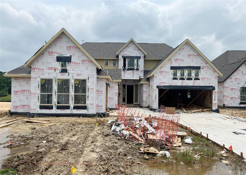 Two-story home with 5 bedrooms, 4.5 baths and 3 car garage