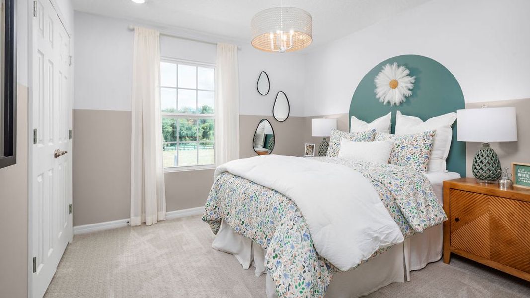 Bedroom 3 | Newcastle | New Homes in Central Florida | Landsea Homes