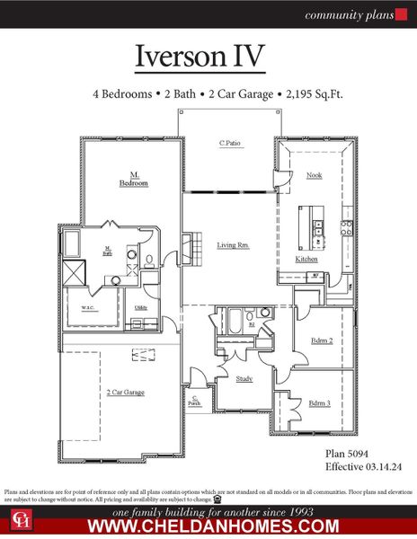 New construction Single-Family house 133 Loveta, Boyd, TX 76023 5094_Iverson IV- photo