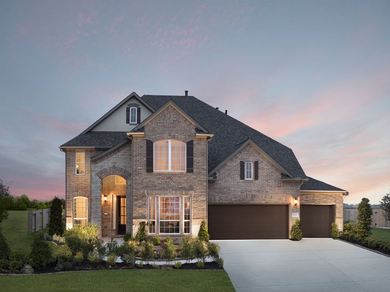 New construction Single-Family house The Andes (5542), 9844 Sweet Flag Court, Conroe, TX 77385 - photo