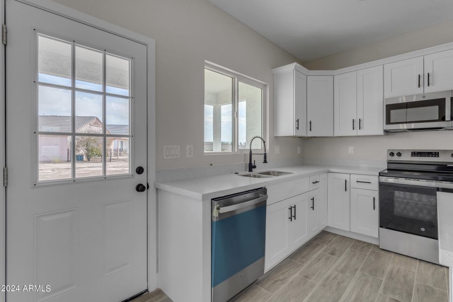 Modern White Kitchen