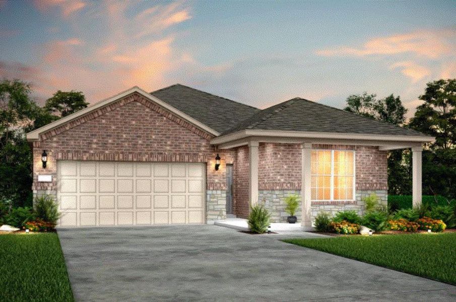 Pulte Homes, Parker elevation 36, rendering