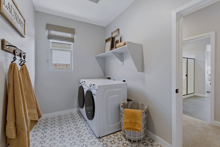 Laundry Room | Sunrise Peak Series | New homes in Surprise, AZ | Landsea Homes