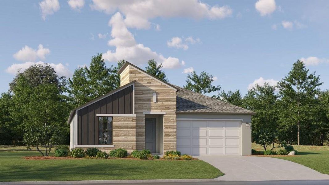 New construction Single-Family house 18283 Pearl View Place, Lutz, FL 33548 Brindley- photo