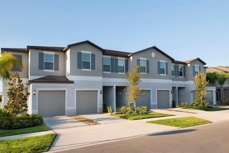 New construction Townhouse house 36489 Camp Fire Ter, Zephyrhills, FL 33541 - photo