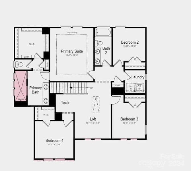 Structural options include: Gourmet kitchen, tray ceiling at owner's suite, bed with bath in place of flex, shower at bath 3, fireplace,and owner's bath 3.