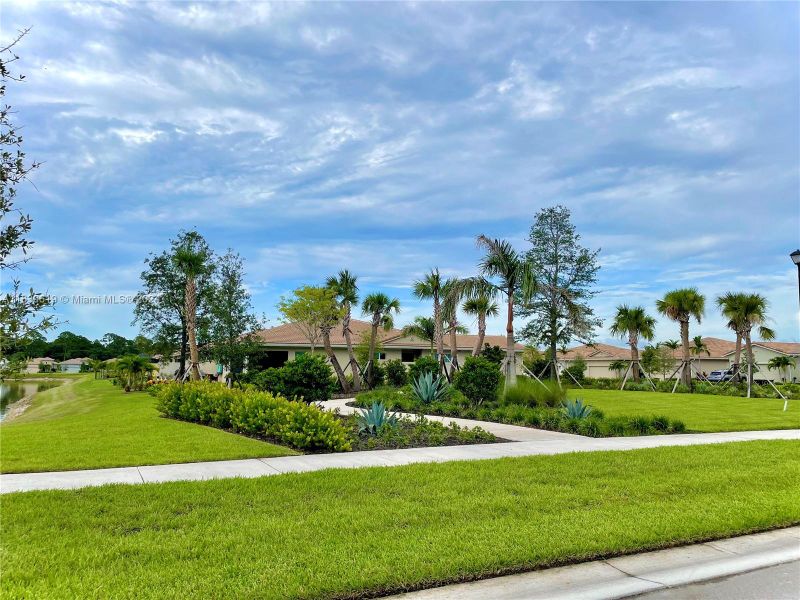 Community park/green space directly across the street from the property