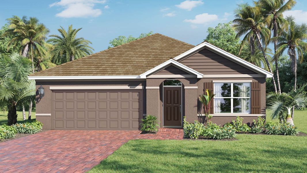 New construction Single-Family house Aria, 3447 Aberdeen Drive, Se, Palm Bay, FL 32909 - photo