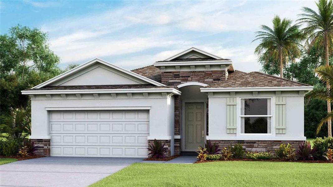 New construction Single-Family house 263 Bright Ibis Avenue, Apollo Beach, FL 33572 - photo