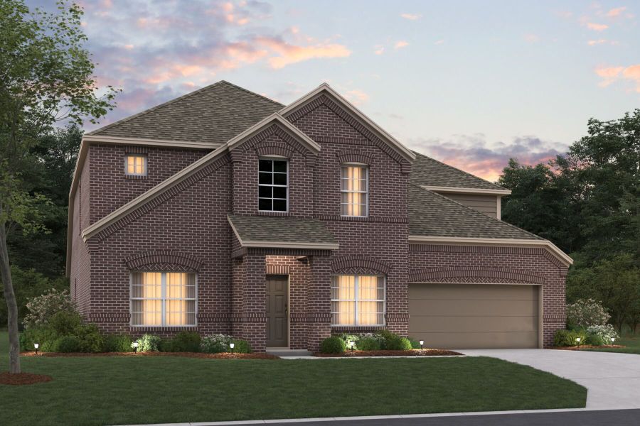 New construction Single-Family house 305 Laurel Drive, Justin, TX 76247 Lavon - 50' Smart Series- photo