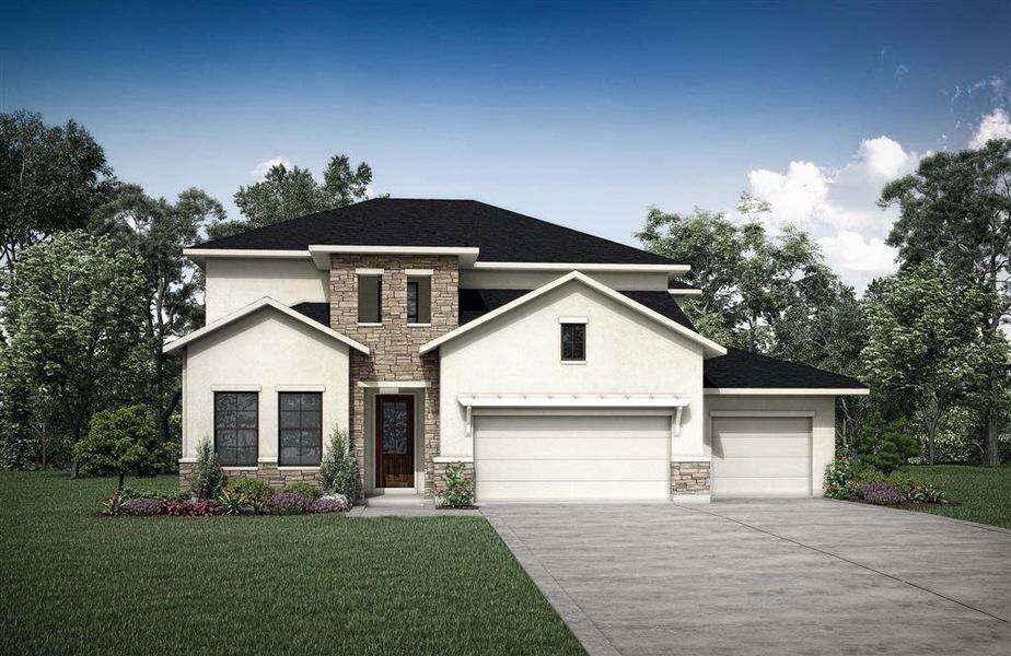 New construction Single-Family house 15655 Audubon Park Drive, Magnolia, TX 77354 Brookdale C- photo