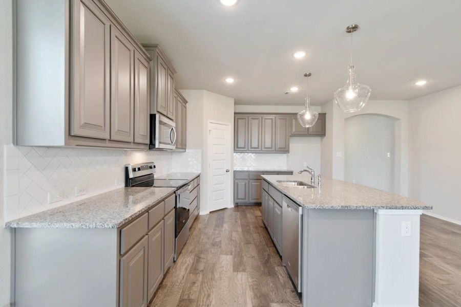 Kitchen | Concept 2870 at Silo Mills - Select Series in Joshua, TX by Landsea Homes