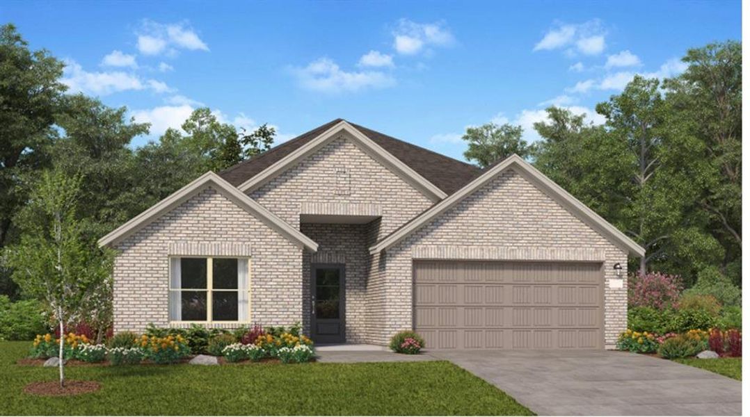 New construction Single-Family house 2554 Olivine Stone Drive, Rosenberg, TX 77469 Marigold- photo