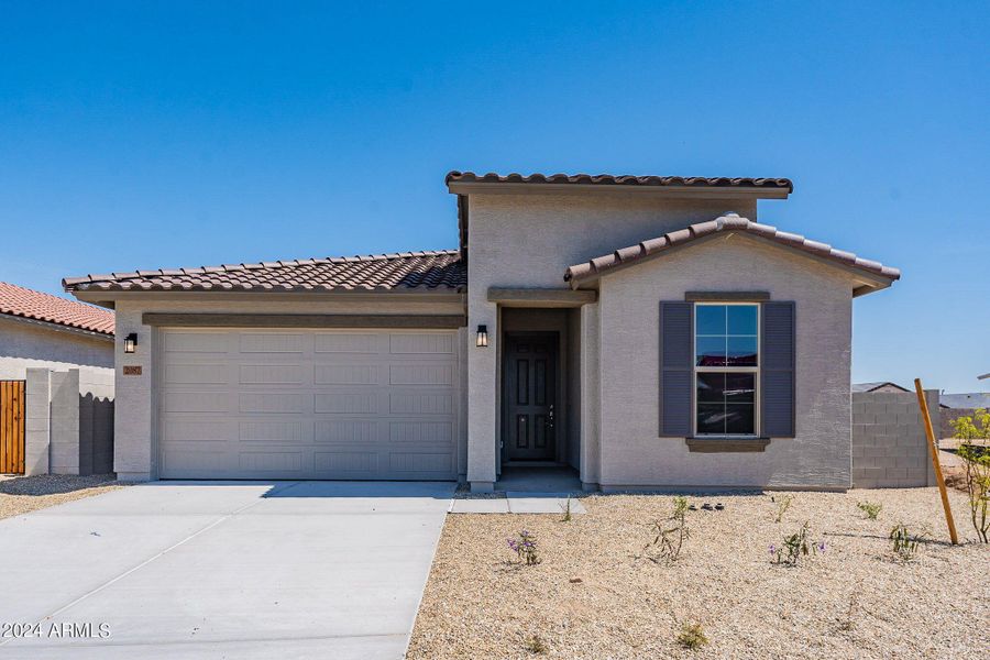 New construction Single-Family house 2087 S 241St Drive, Buckeye, AZ 85326 - photo