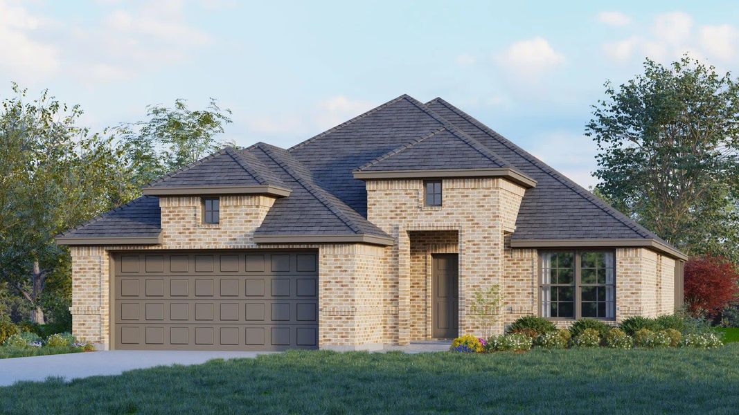 Elevation A | Concept 1991 at Silo Mills - Select Series in Joshua, TX by Landsea Homes