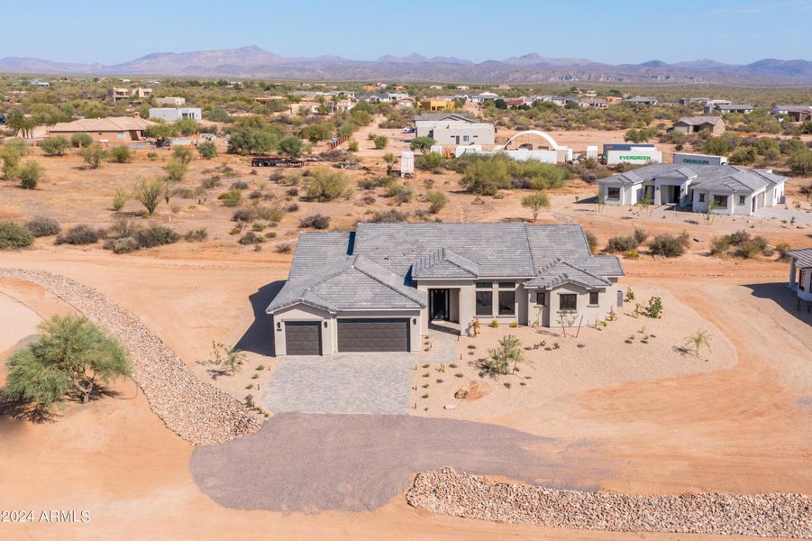 Aerial View of the Home