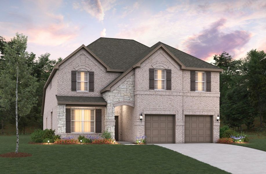 New construction Single-Family house Blackburn, 107 Heritage Hill Drive, Forney, TX 75126 - photo