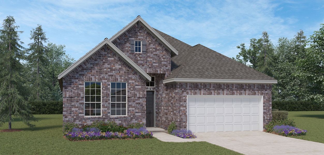 New construction Single-Family house 5051 Country Meadows Trail, Manvel, TX 77583 Sunnyside - 50' Lot- photo