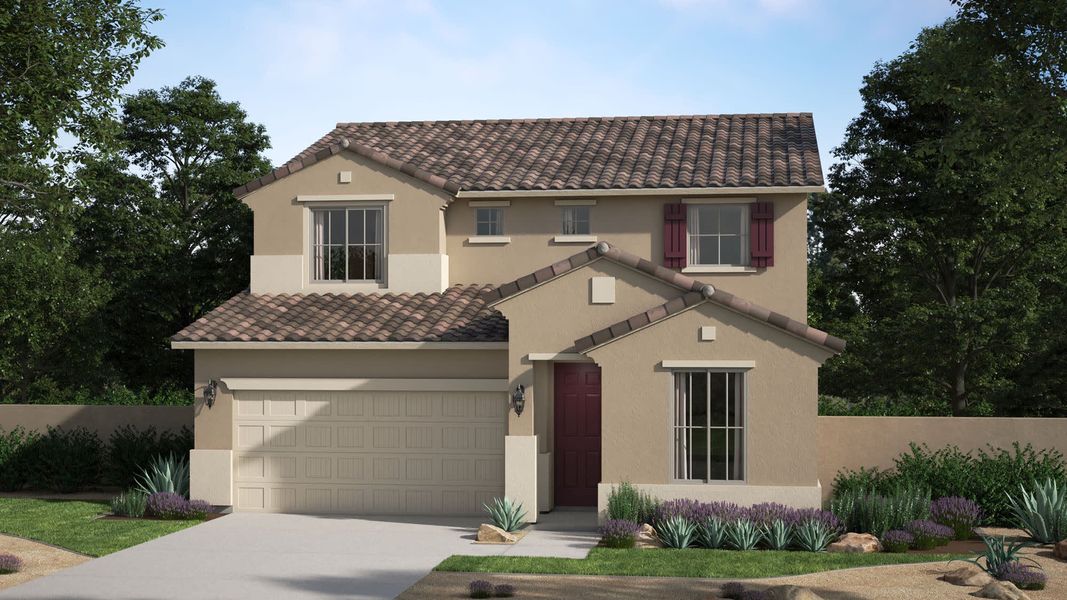 New construction Single-Family house Cottonwood, 16943 West Cavedale Drive, Surprise, AZ 85387 - photo