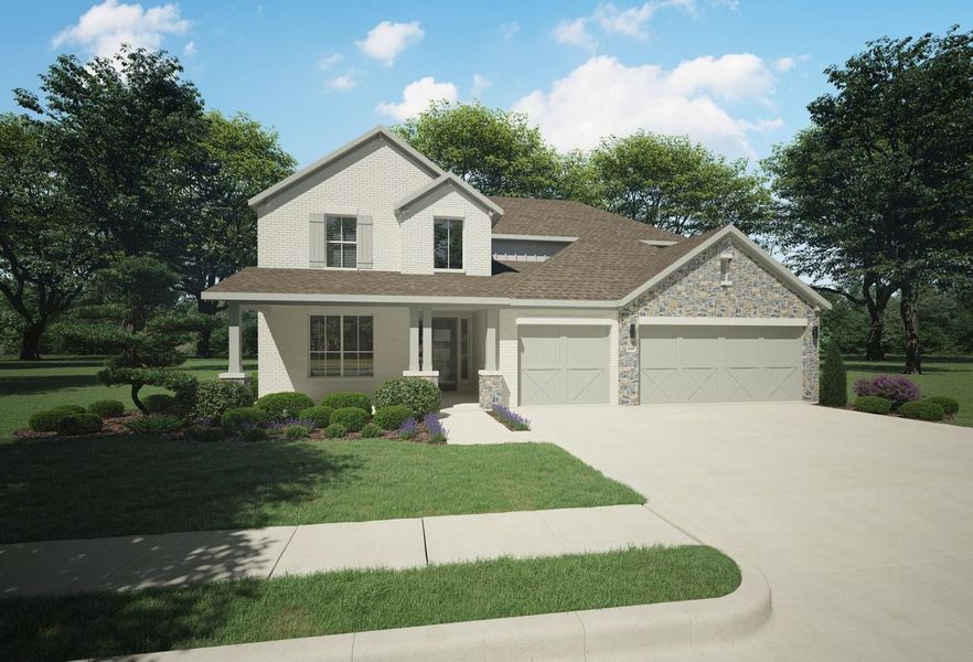 New construction Single-Family house Mercury | LakePointe - Musician Series, 101 Community Drive, Lavon, TX 75166 - photo