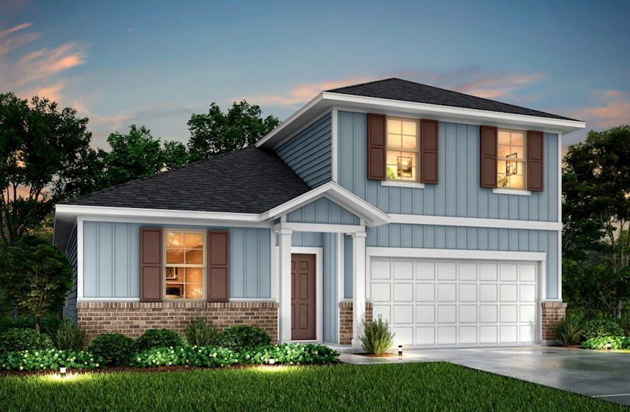 New construction Single-Family house Berkshire, 520 Landmark Lane, Conroe, TX 77356 - photo
