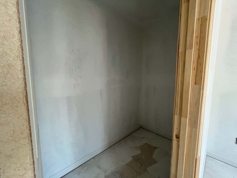 Third Bedroom Closet Construction Progress