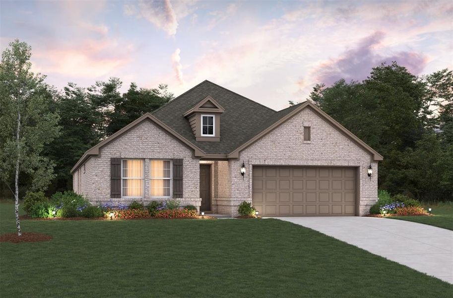 New construction Single-Family house 121 Monument Drive, Forney, TX 75126 Magnolia- photo