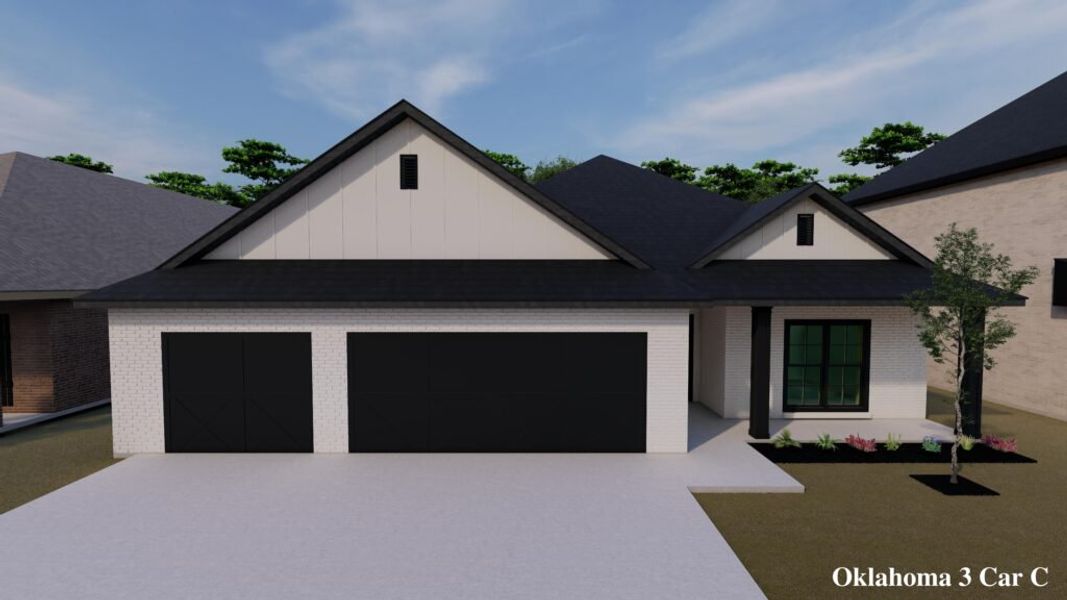 New construction Single-Family house Oklahoma, 109 Community Drive, Lavon, TX 75166 - photo