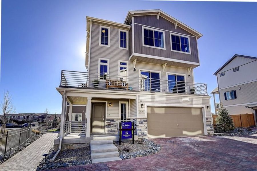 New construction Single-Family house St. Julien, 17549 East 103rd Drive, Commerce City, CO 80022 - photo