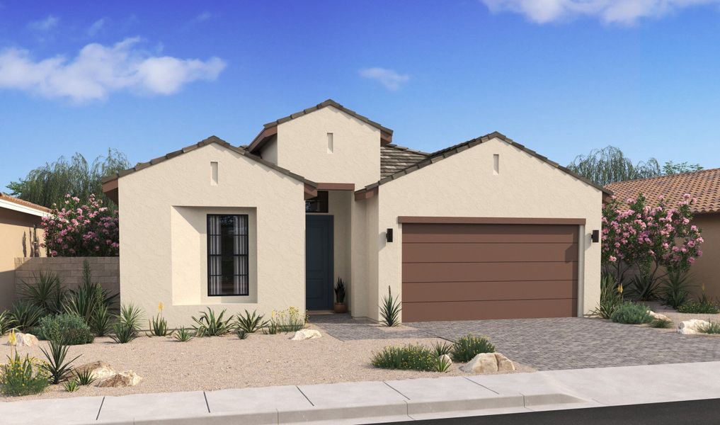 New construction Single-Family house Tacoma,  Ironwood Rd. & Pima Rd, San Tan Valley, AZ 85140 - photo