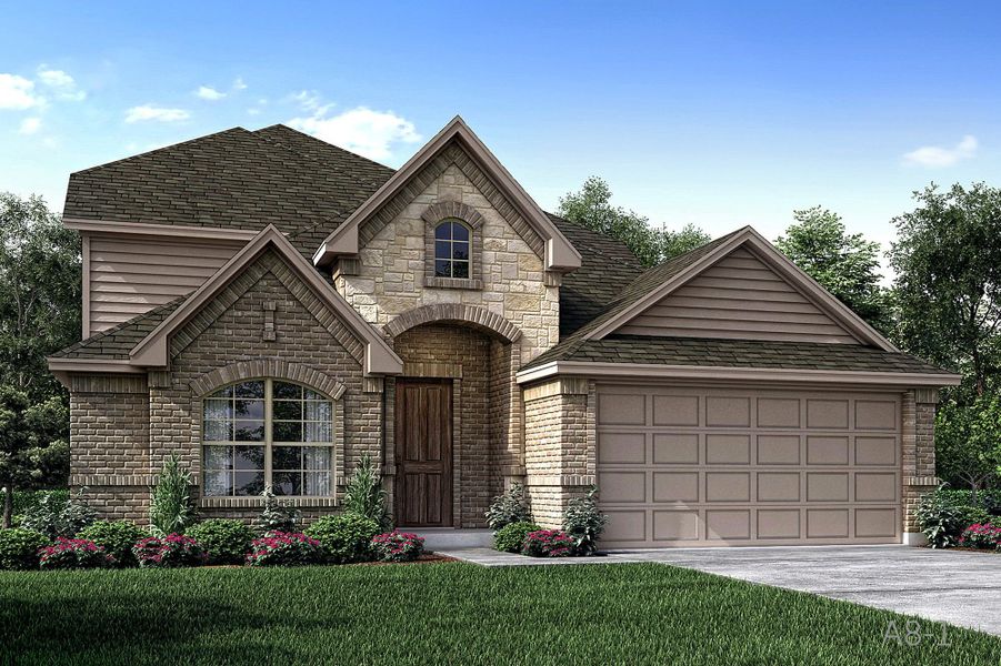 New construction Single-Family house Trenton, 557 Molly Ln, Keene, TX 76059 - photo