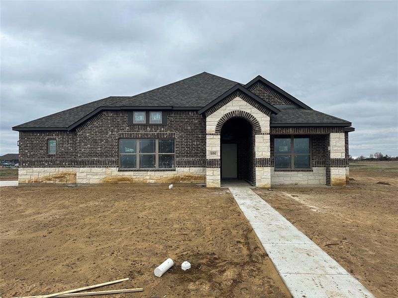 New construction Single-Family house 606 Park Place, Collinsville, TX 76233 - photo