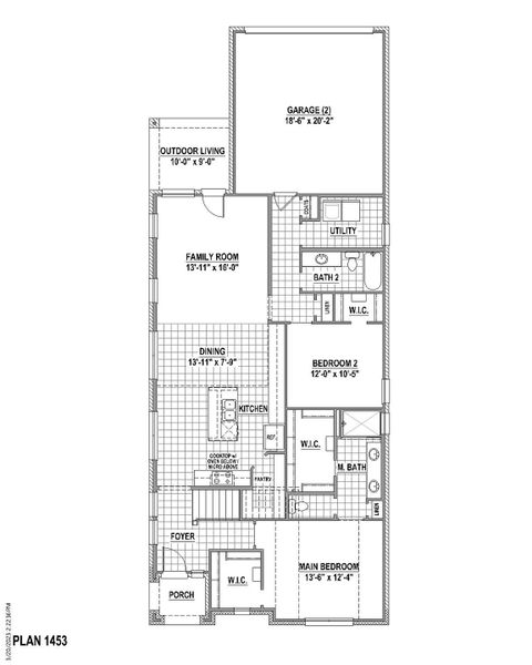 Plan 1453 1st Floor