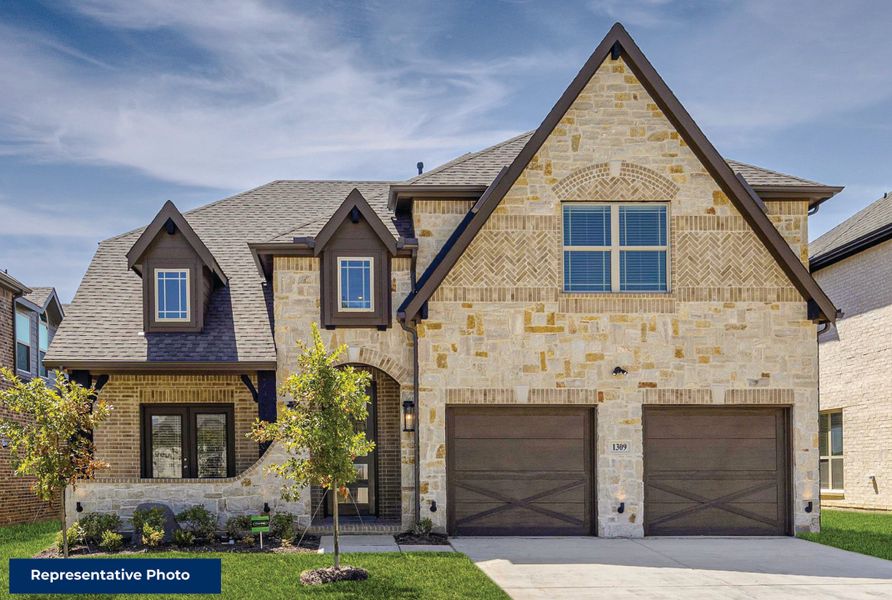 New construction Single-Family house Cooper F, 1105 Tenmile  Lane, Forney, TX 75126 - photo
