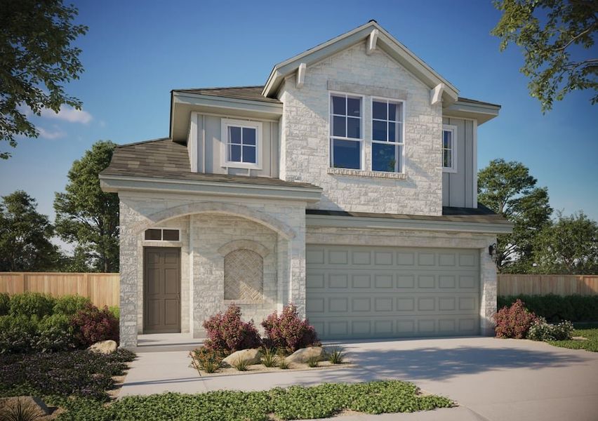 New construction Single-Family house Guadalupe, 9808 Dawn Pearl Drive, Austin, TX 78748 - photo