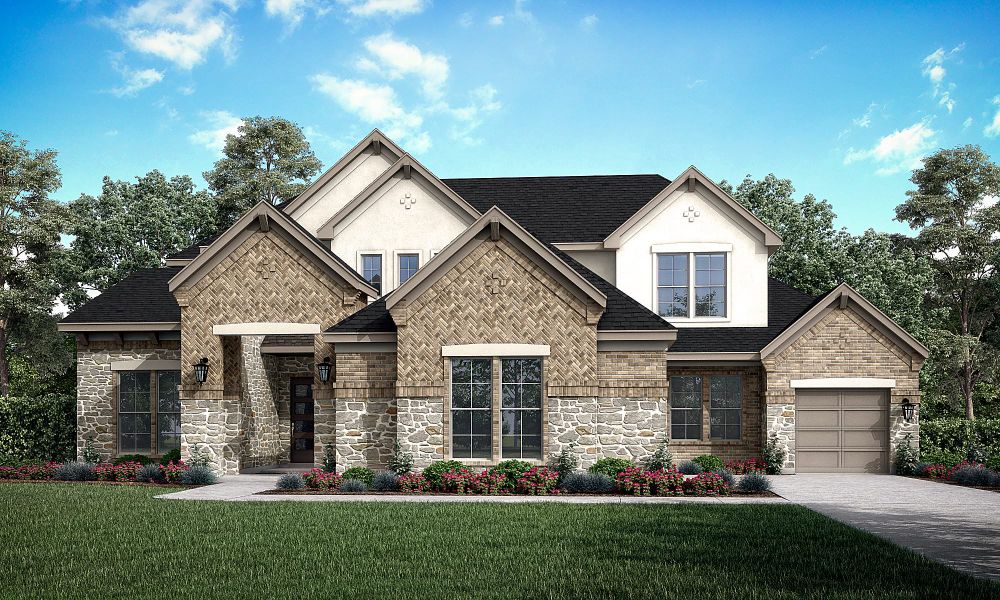 New construction Single-Family house Montego, 15678 Audubon Park Drive, Magnolia, TX 77354 - photo