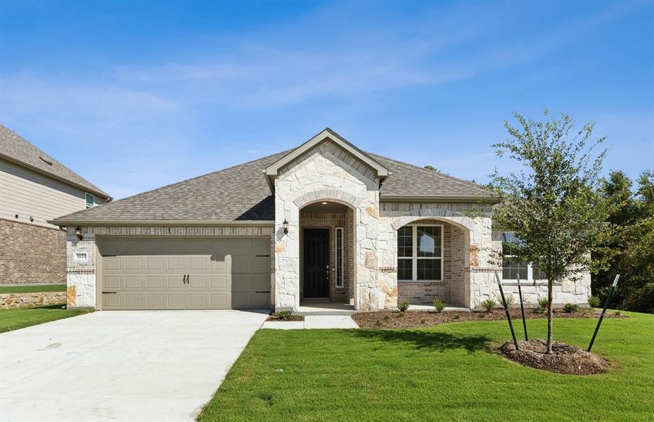 NEW CONSTRUCTION: Beautiful one-story home available at Wilson Creek Meadows in Celina