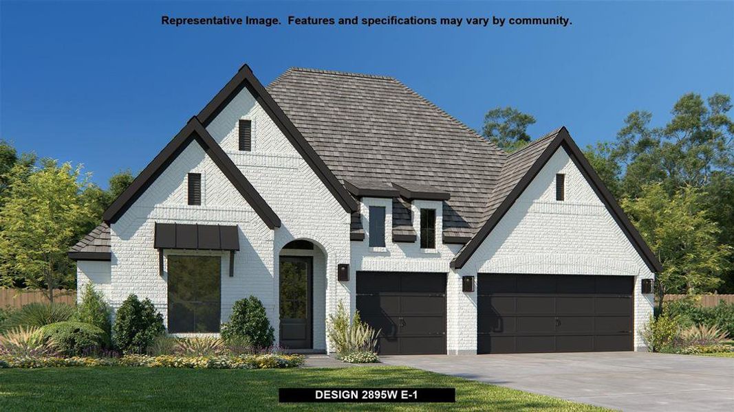 New construction Single-Family house Design 2895W, 117 Shoreview Drive, Rhome, TX 76078 - photo