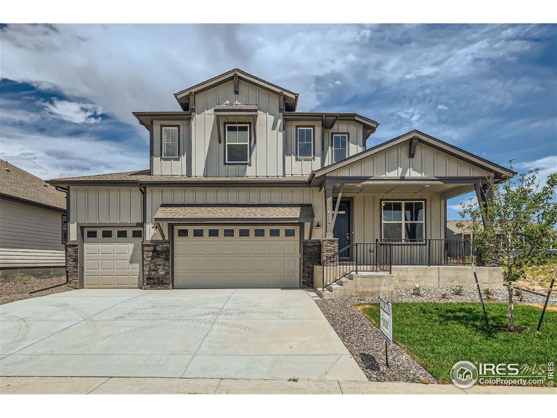 New construction Single-Family house 1833 Windfall Dr, Windsor, CO 80550 Plan C407- photo