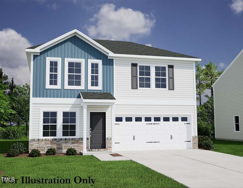New construction Single-Family house 165 Spotted Bee Way, Youngsville, NC 27596 - photo