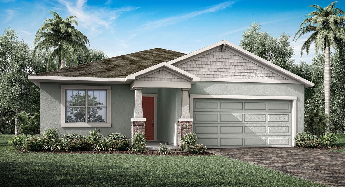 New construction Single-Family house Glades, 1114 Turquoise Waves Cove, Kissimmee, FL 34747 - photo