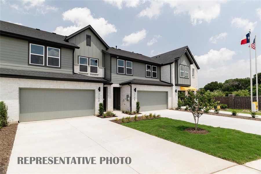 Visit our beautiful, new model home to see all of the innovative floor plans being offered in the Enclave at Chadwick Farms!  REPRESENTATIVE PHOTO OF MODEL HOME