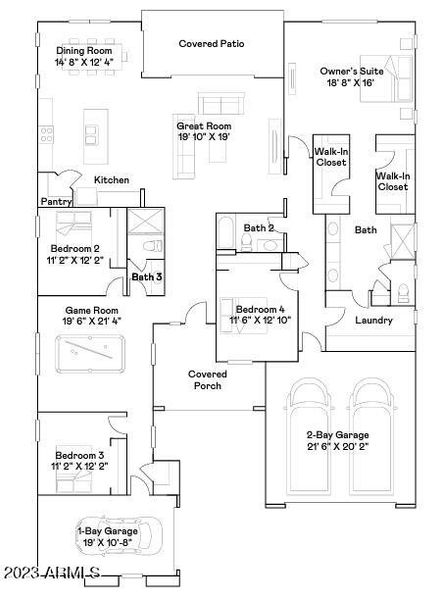 Aurora floor plan