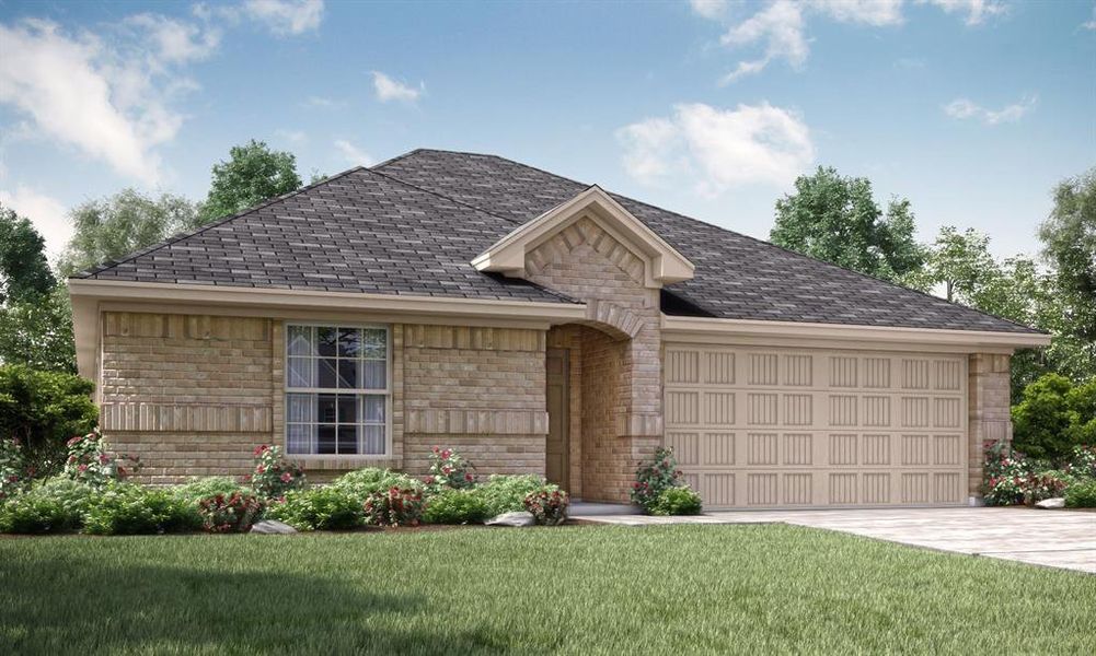 New construction Single-Family house 1228 Pistachio Drive, Azle, TX 76020 Allegro- photo