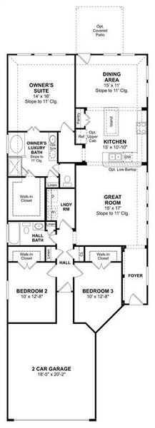 The Jackie II floor plan by K. Hovnanian® Homes. 1st Floor shown. *Prices, plans, dimensions, features, specifications, materials, and availability of homes or communities are subject to change without notice or obligation.