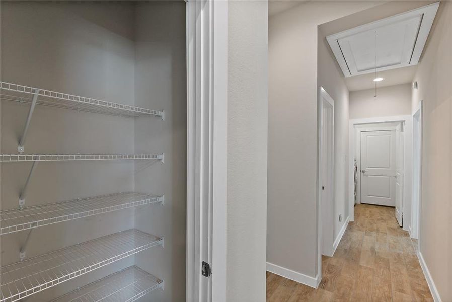 So much closet space in this home!