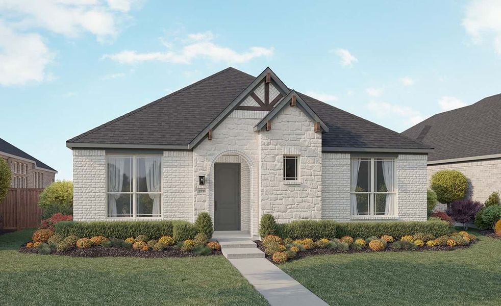 New construction Single-Family house Manor Series - Charleston, 1604 1604 Casting Ridge, Mesquite, TX 75181 - photo