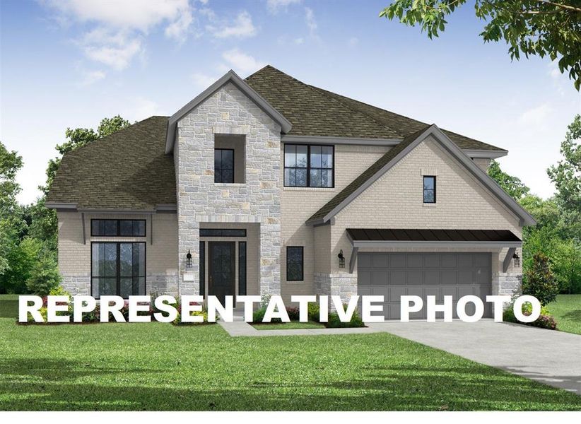 New construction Single-Family house 205 Barnstorm Ln, Georgetown, TX 78633 Asher IX- photo