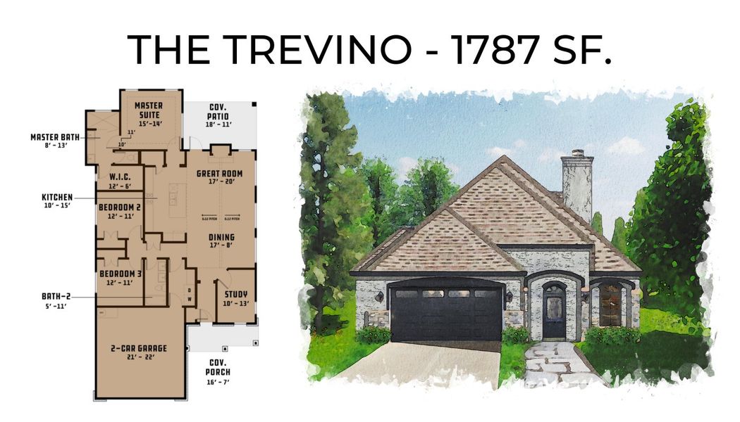 New construction Single-Family house The Trevino, Virgil Way, Castroville, TX 78009 - photo